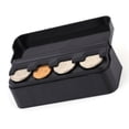 thumbnail image 3 of Car Coin Holder, Portable Coin Dispenser Taxi Coin Dispenser Cash Organizer Money Storage Box Black, 3 of 7