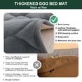 thumbnail image 2 of Dog Crate Bed Dog Crate Pad Washable Dog Bed Mat for Crate Mats for Dog Cage Mat Dog Kennel Pad Dog Kennel Mat Dog Crate Liner for Small Dogs and Cats,20"x16", 2 of 6