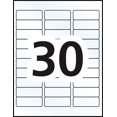 thumbnail image 5 of Avery Rectangle Clear Labels with Easy Peel, 1" x 2⅝", Permanent Adhesive, for Laser/Inkjet Printers - 17666, 5 of 5