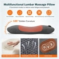thumbnail image 6 of Morfone Back Massager with Heat and Vibration, Ergonomic Lumbar Support Pillow for Lower Back Relaxation, Deep Tissue Massager for Bed, Chair, Office, Home Use, 6 of 9
