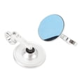 thumbnail image 1 of Espejos De Extremo De Barra De Motocicleta, Espejo Azul Para Soportes De Espejo M8 M10,Universal De 7/8 Pulgadas, Espejo Retrovisor Lateral Antideslumbrante, Compatible Con, 1 of 8