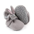 thumbnail image 2 of POIUYTR Fleece Baby Booties Warm Cozy Baby Slippers Sock Shoes Soft Non-Slip Newborn Winter Snow Crib Shoes Boots for Boys and Girls, 2 of 5