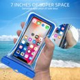 thumbnail image 3 of Waterproof Phone Pouch Floating IPX8 Glitter Waterproof Cell Phone Case Dry Bag, 3 of 5