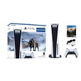thumbnail image 1 of PlayStation 5 Édition avec Disque Ensemble God of War Ragnarök avec Resident Evil 7 et Chargeur de Manette Mytrix, 1 of 9