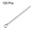 thumbnail image 3 of Split Cotter Pin -1.5mm x 25mm 304 Stainless Steel 2-Prongs Silver Tone 120Pcs, 3 of 3
