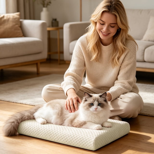 Tong Ice Silk Mat With Ice Plate For Instant Removable Washable Breathable Cat And Summer Heat Mat