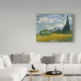 thumbnail image 3 of Trademark Fine Art 'Wheat Field With Cypresses' Canvas Art by Vincent Van Gogh, 3 of 3