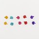 thumbnail image 4 of Paquete de 2-4 cascabeles de Metal de colores, 300x, accesorios de joyería navideña, dijes de campanas 2 piezas, 4 of 9