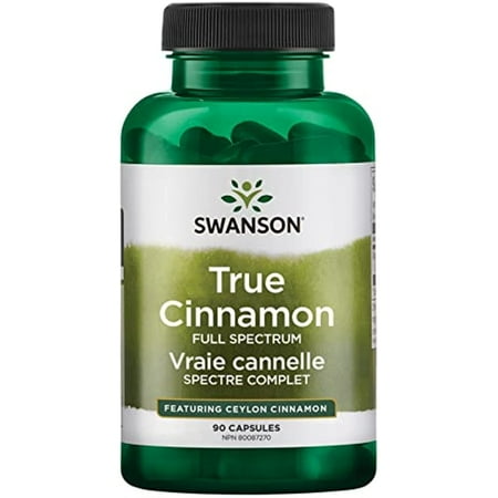 Swanson True Cinnamon - Full Spectrum 300 mg 120 Capsules