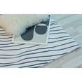 thumbnail image 4 of 4' X 6' Black and White Abstract Area Rug, 4 of 10