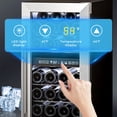 thumbnail image 2 of WAA 3.1 Cu.Ft. 1-Door Stainless Steel Glass Door Beverage Refrigerator, 2 of 7