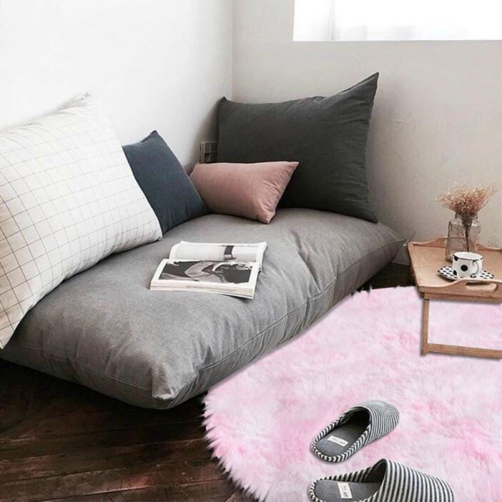 Carpet Nordic Round Rugs Home Decor Mat Tie-dye Gradient Color For Bedroom Living Room Bedside Blanket Hanging Basket Floor