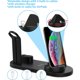 thumbnail image 4 of Cargador inalámbrico, base de carga inalámbrica 4 en 1 para Apple Watch y Airpods, estación de carga para múltiples dispositivos, soporte de carga inalámbrico rápido Qi compatible con iPhone X/Xs/Xr/Xs, 4 of 5