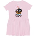 thumbnail image 3 of Inktastic Lil' Pirate Pirate Ship, Blue Bandana Girls Toddler Dress, 3 of 5