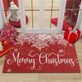 thumbnail image 6 of JilgTeok Christmas Kitchen Rug Sets Holiday Merry Christmas and Snowflake Kitchen Mat Non-Slip Doormat Runner Rug Decorative Xmas Kitchen Floor Mat for Home Decoration(23.62*15.74in), 6 of 6