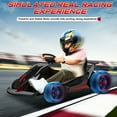 thumbnail image 3 of Joyracer 24V Go Kart for Kids, 7A Battery Powered Ride on Car for Teens Ages 6+, Outdoor Ride on Toys, High-Low Speed 5-9MPH, Accelerator/Brake Pedal, 360°Drifting, Wear-Resistant Wheels, Black, 3 of 15