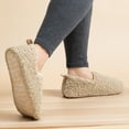 thumbnail image 7 of RockDove SoftEase Faux Shearling Memory Foam Slippers, 7 of 7