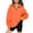 Orange1, variant on SHTXOZHI Kids Quarter Zip Sweatshirts Boys Girls Long Sleeve Casual Pullover Tops 5-14 Years