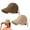 Brown+khaki, variant on 2/4 Pack Women's Wide Brim Sun Visor Hat, UPF 50+ Open Top UV Protection Cap for Ponytails Golf Beach Outdoor