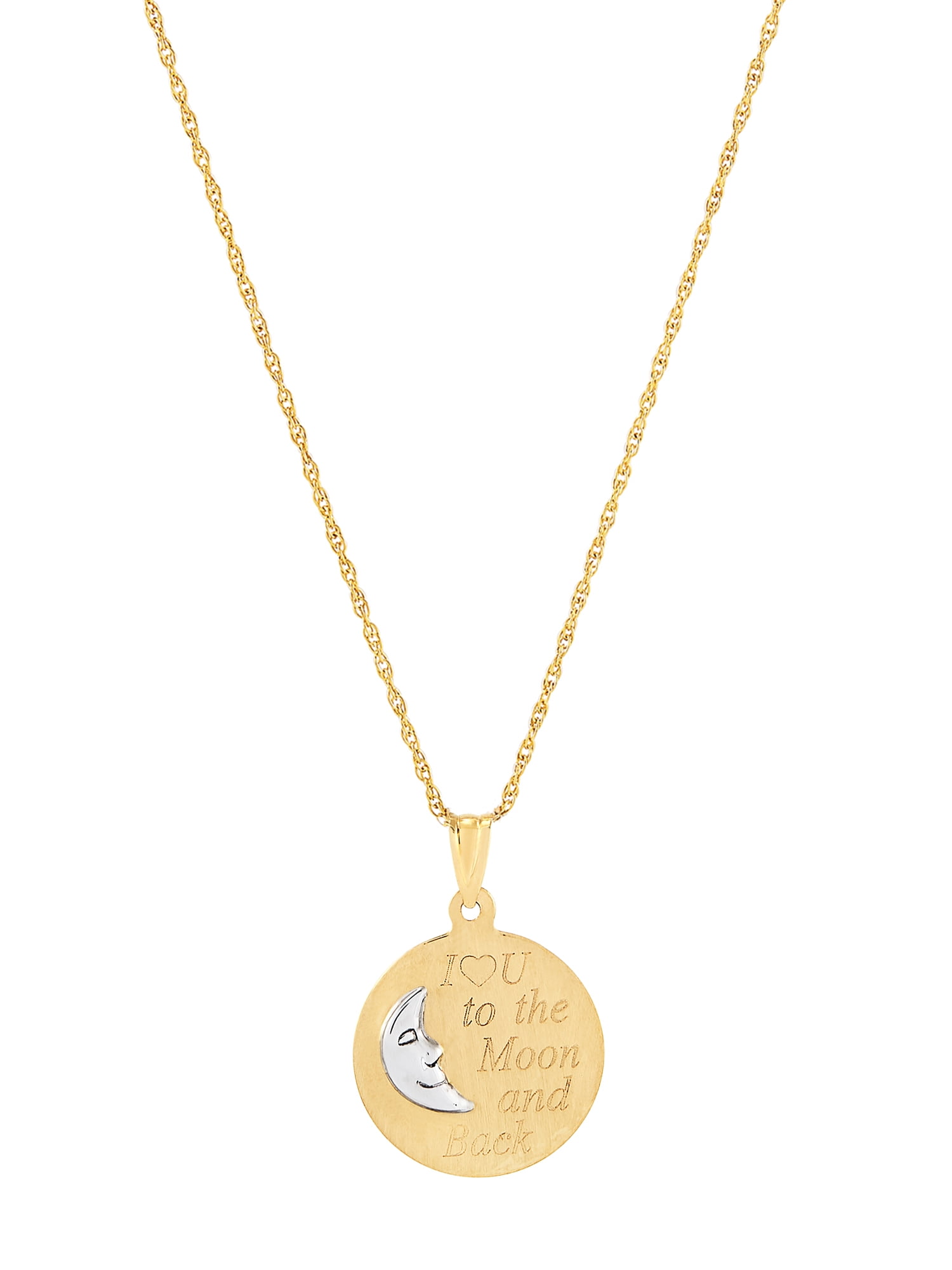 Brilliance Fine Jewelry Brilliance Fine Jewelry 10k Gold Round Moon Disk With I Love You To The Moon And Back Pendant On 18 Gold Filled Chain Walmart Com Walmart Com Brilliance Fine Jewelry Brilliance Fine Jewelry 10k Gold Round Moon Disk With I Love You To The Moon And Back Pendant On 18 Gold Filled Chain Walmart Com Walmart Com