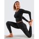 thumbnail image 3 of Leggings CRZ YOGA tiro alto 63 cm tie dye medio, 3 of 7