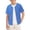 Blue, variant on UACY Boys Baseball Jersey Button Down Blank Solid Color Short Sleeve Shirts Hipster Hip Hop Active Team Sports Uniforms (Green, 5-6 Years)