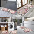 thumbnail image 2 of Pioneer Flower Floral Print Pattern Kitchen Rug Mat,Kitchen Runner Rugs Non Skid Washable,Decorative Kitchen Floor Mats for Kitchen,Sink,Laundry,17"X47", 2 of 5