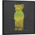 thumbnail image 1 of ARTCANVAS Modern Neon Yellow Gummy Bear Canvas Art Print - Size: 12" x 12" (1.50" Deep), 1 of 9