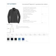 thumbnail image 2 of Port Authority K455LS Men's Rapid Dry Polo Shirt - Classic Navy - 4X-Large, 2 of 2