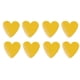 thumbnail image 3 of EeaseMX 10 pegatinas magnéticas de 30 x 2,2 mm con forma de corazón, para nevera, juguetes para niños (amarillo), 3 of 7
