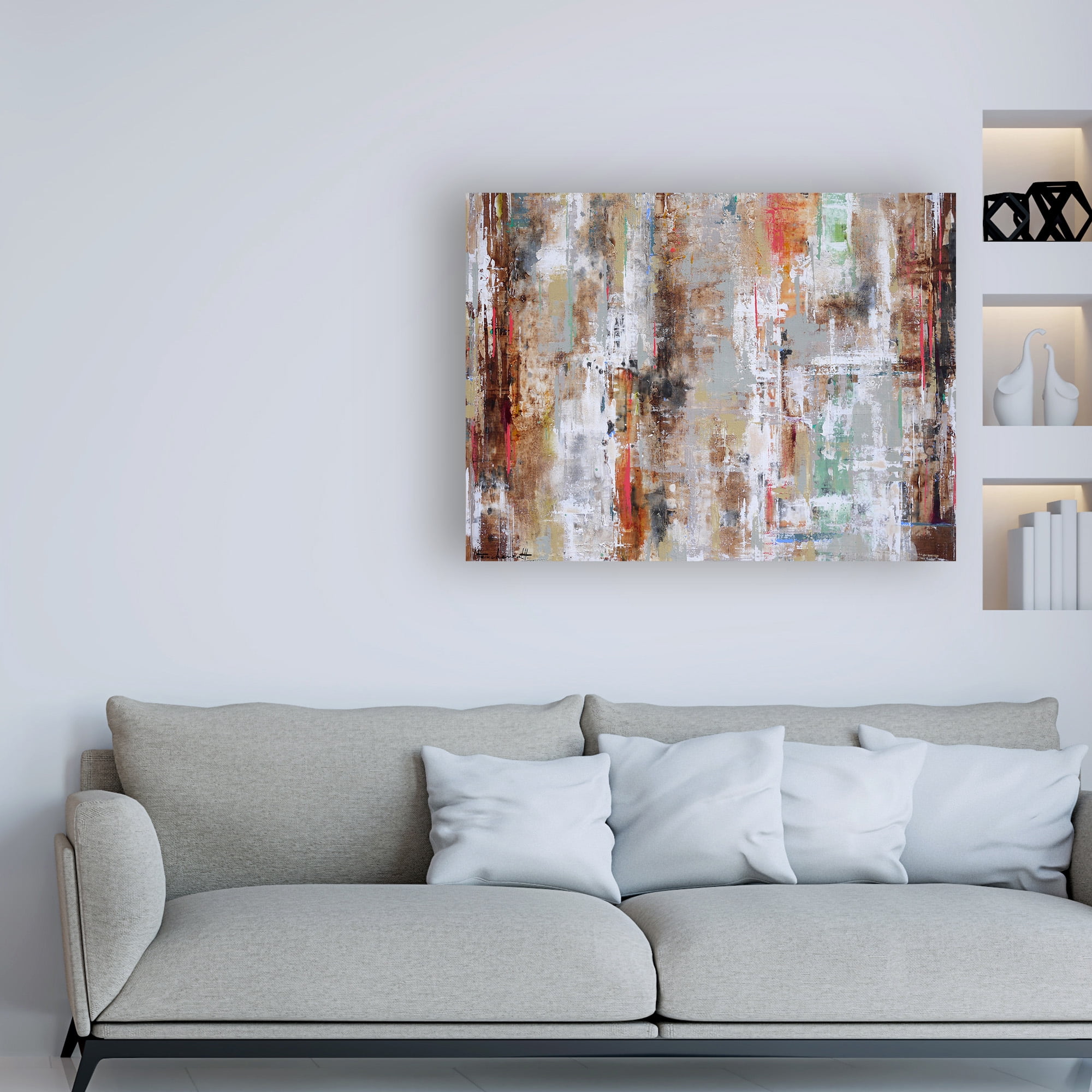 Trademark Fine Art 'Wood Reflection' Canvas Art by Ingeborg Herckenrat