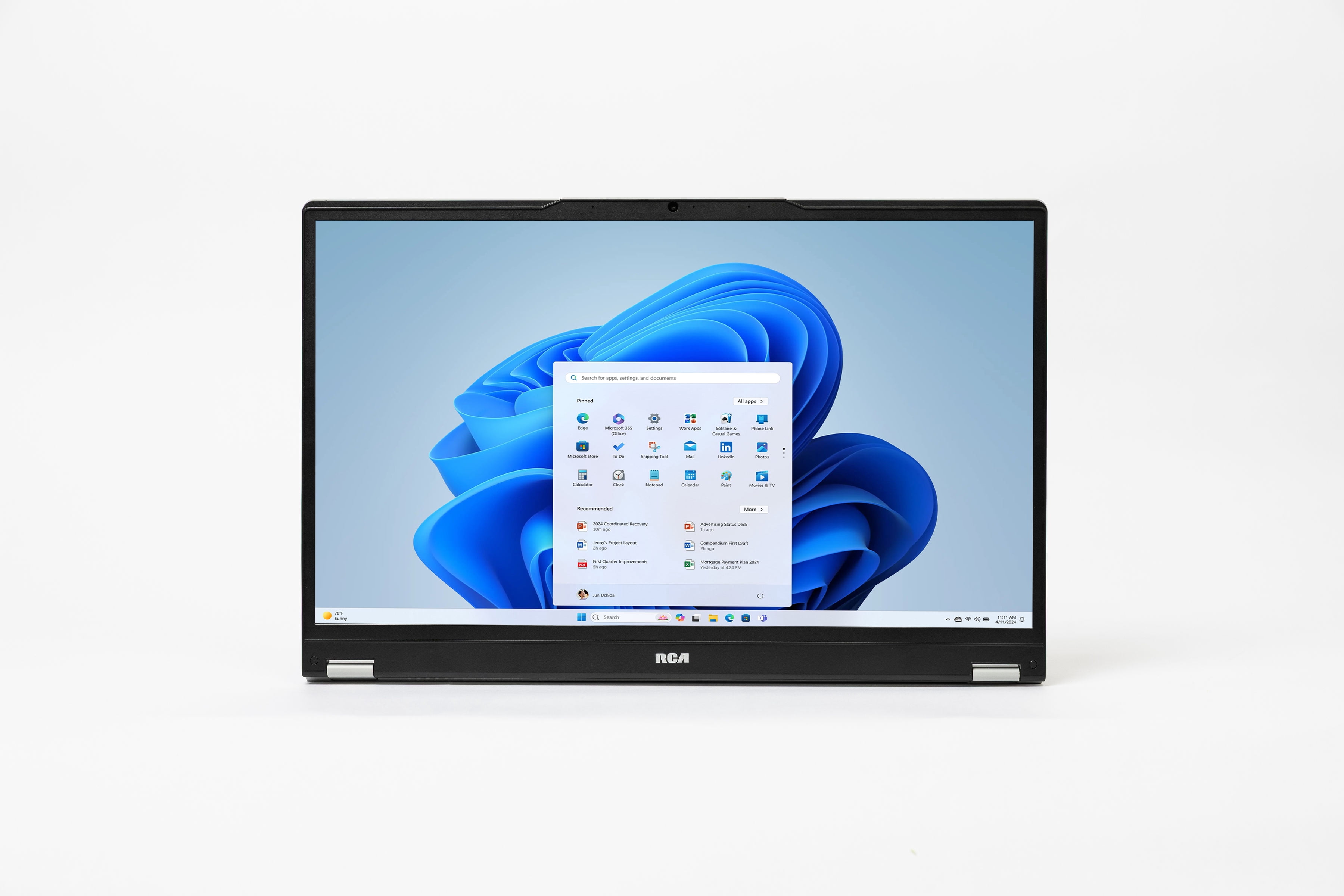 RCA 15.6" 2-in-1 Intel Alder lake N100 4GB / 128GB