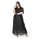 thumbnail image 5 of Vestido largo semi-transparente Roman Fashion /Tallas Extras, 3832 (Negro) negro 42, 5 of 7