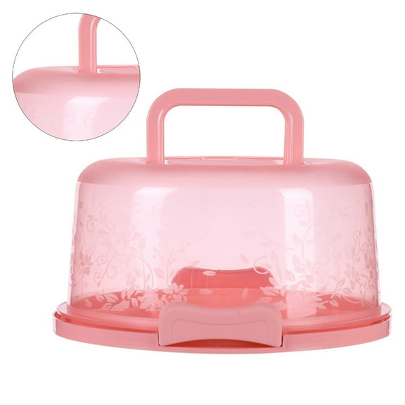 AOOOWER Portable Cake Carrier Removable Cupcake Tray Cake Holder for Travel and Potlucks