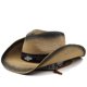 thumbnail image 1 of Sombrero de paja estilo vaquero para hombre y mujer, sombrero de ala de verano, personalizado, para vacaciones, playa, 2022, 1 of 4