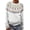 158#White, variant on Fair Isle Sweater Women Vintage Long Sleeve Crewneck Sweater Fair Isle Knit Pullover Top Light Green M