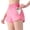 Pink, variant on Stichou Women's Running Shorts Quick Dry with Zip Pockets High Waisted Athletic Workout Gym Shorts for Women Army Green M