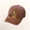 Brick Red, variant on CAIXIA 3D Halloween Embroidered Baseball Cap for Women, Washed Cotton Hat with Pumpkin Ghost Embroidery,One Size