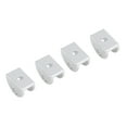 thumbnail image 2 of Glass Clamp,4Pcs Space Aluminum Glass Clamp Holder Window Fixing Clip Arc Bracket(??????5mm-8mm?), 2 of 8