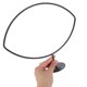 thumbnail image 5 of unbranded Soporte De Pared Negro Para Rugby Para Colgar Y Mostrar Pelotas Y Gorras Con Resistente, 5 of 8