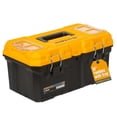 thumbnail image 1 of Caja de herramientas POWERTEC de 16 pulgadas con bandejas organizadoras con cierre 72119, 1 of 7