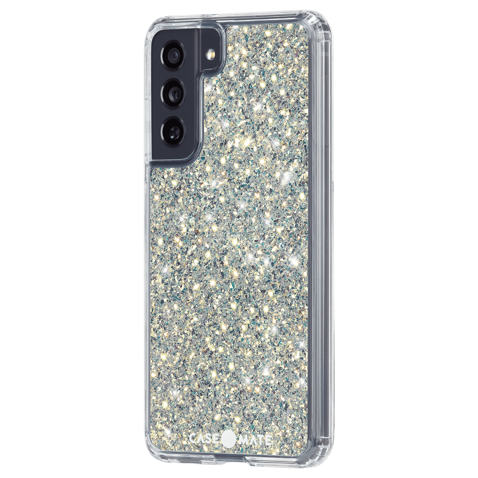 Case-Mate Samsung Galaxy S21 FE 5G Case [Wireless Charging Compatible] - 10Ft. Drop Protection - Twinkle Stardust