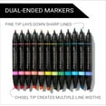 thumbnail image 2 of Prismacolor Premier Dual-Ended Art Markers - Hyper Brights, Set of 12, 2 of 6