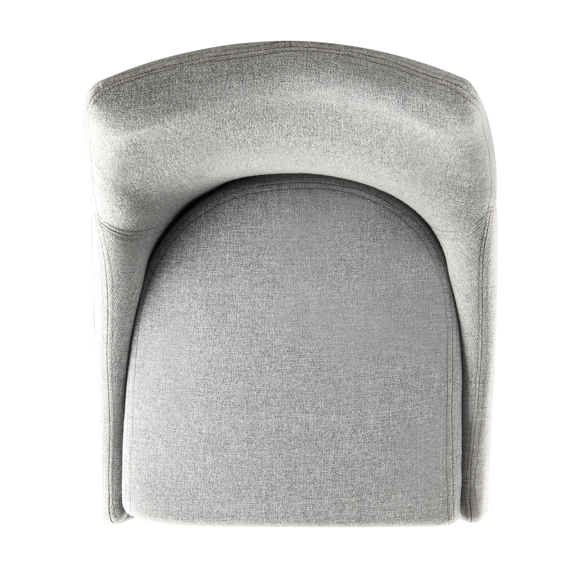 Chelsea Lane Baxter Linen Dining Chair, Set of 2, Light Gray
