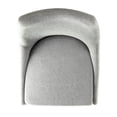 thumbnail image 5 of Chelsea Lane Baxter Linen Dining Chair, Set of 2, Light Gray, 5 of 7