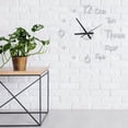 thumbnail image 4 of Sentmoon Large Wall Clock Watch DIY Sticker Wall Clocks Pared Home Decoration Special Living Room Home Decoration Office Shop Art Decor Wal-mart Deals, 4 of 7