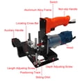 thumbnail image 4 of Slotting Locator Router Trimming Machine 2-in-1 Woodworking Slotting Machine Bracket 220V, 4 of 10