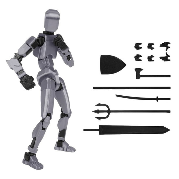 Figura Acción Dummy Figuras Multiarticuladas 13 Con Múltiples Accesorios