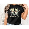 thumbnail image 2 of Cute Frogs Dancing Tango Dancer Toads Dance Teacher Gift T-Shirt Funny Frogs Toads Dancing Birthday Holiday Present Men Women Kids Tshirt, 2 of 10