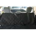 thumbnail image 2 of Covered Living Deluxe Quilted and Padded Dog Pet Car Back Seat Cover with Comforting Fabric and Non-Slip Backing Best for Truck, SUV, Van- Travel With Your Pet Mess Free - EXTRA LARGE 62"x94", BLACK, 2 of 4